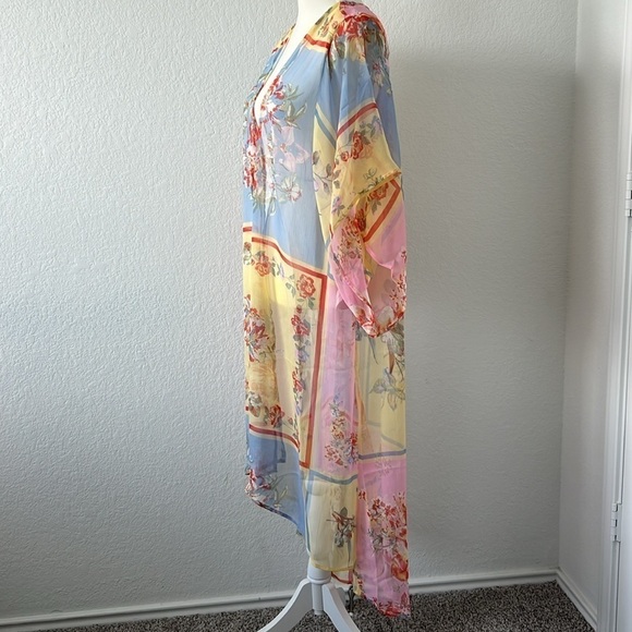 NWT Band of the Free Floral Kimono Duster - Picture 9 of 14